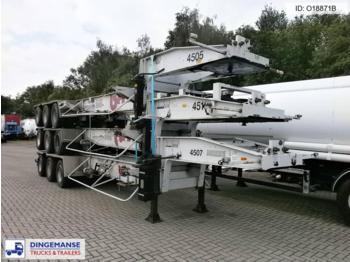 Titan Tank container trailer 20 ft. (3 units € 8000) - Transporter kontejnera/ Poluprikolica s izmjenjivim sanducima