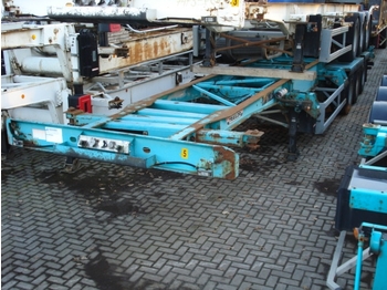Transporter kontejnera/ poluprikolica s izmjenjivim sanducima Trailor 3-axle container trailer 20-40-45 ft (rail)