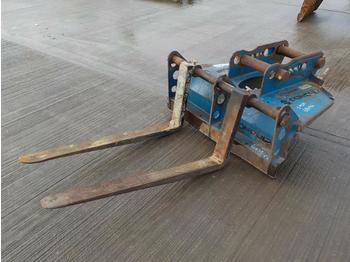 Vilice za Bager 2017 Conquip Pallet Forks 65/80mm Pin to suit 13-20 Ton Excavator: slika Vilice za Bager 2017 Conquip Pallet Forks 65/80mm Pin to suit 13-20 Ton Excavator