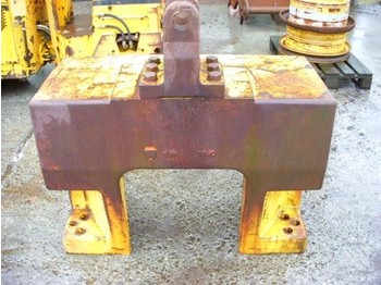 CAT (46) counterweight - Kontergewicht - Priključak