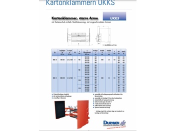 Hvataljka Durwen UKKS15 Kartonklamme: slika Hvataljka Durwen UKKS15 Kartonklamme