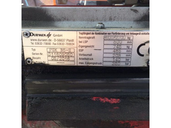  Durwen Fork Clamp with separate sideshift - Hvataljka