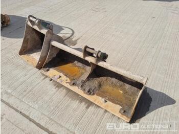  Strickland 48" Ditching, 18" Ditching Bucket 35mm Pin to suit Mini Excavator - Korpa