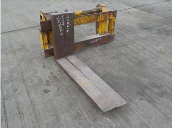 Vilice Fork Frame & Forks to suit Manitou Telehandler