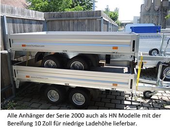 Novi Auto prikolica Humbaur - HN355221 GR Tandemanhänger 3,5to Hochlader: slika Novi Auto prikolica Humbaur - HN355221 GR Tandemanhänger 3,5to Hochlader