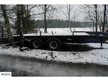 Prikolica plato/ Otvoreni sanduk za prijevoz teških strojeva Kilafors SVTPB-122 Machine trailer: slika Prikolica plato/ Otvoreni sanduk za prijevoz teških strojeva Kilafors SVTPB-122 Machine trailer