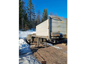 Prikolica Nor-Slep Semi trailer with 3,5 m extension.