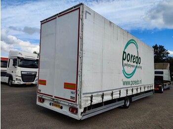 Trias 1 assige Huifzeil trailer - gegalvaniseerd (O968) - Prikolica s ceradom