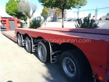 BROSHUIS 4ABD-58 - Prikolica s niskim utovarivačem