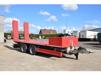 Diversen scheuwimmer 2 asser - Prikolica s niskim utovarivačem