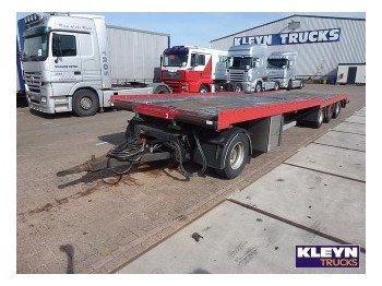 HRD 4 AXLE EXTENDABLE ADJUSTABLE DECK - Prikolica s niskim utovarivačem