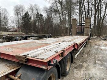 HRD fyraxlad - Prikolica s niskim utovarivačem