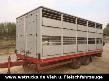 KABA Tandem Einstock  - Prikolica za prijevoz stoke