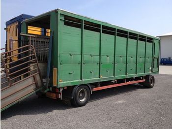 Menke Einstock 8,20m kleine Räder  - Prikolica za prijevoz stoke