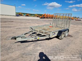  Indespension Twin Axle Plant Trailer, Ramp - Prikolica za radne strojeve