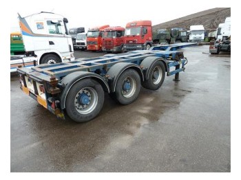 Broshuis 3 UCC-39EU - Transporter kontejnera/ Prikolica s izmjenjivim sanducima