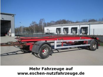 HKM G18 SZL, Schlitten, Luft, BPW  - Transporter kontejnera/ Prikolica s izmjenjivim sanducima
