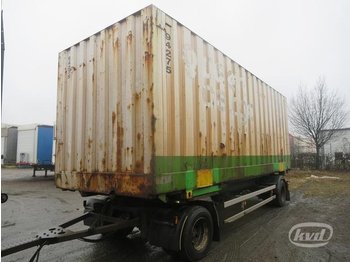  Kel-Berg G 2-axlar Växelflaksläp (container) - Transporter kontejnera/ Prikolica s izmjenjivim sanducima