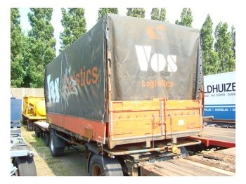 Pacton CHASSIS WISSELBARE OPBOUW 20FT 2-AS - Transporter kontejnera/ Prikolica s izmjenjivim sanducima
