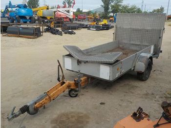 Trebbiner Single Axle Trailer, Loading Ramp - Prikolica