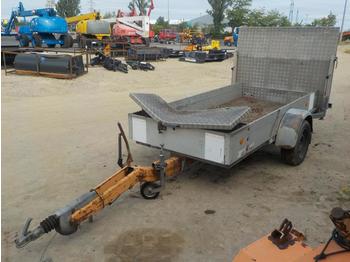 Trebbiner Single Axle Trailer, Loading Ramp - Prikolica