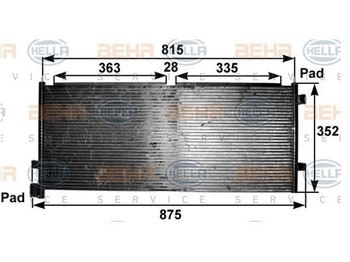 Dio klima uređaja Volvo fh13
