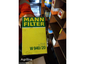  MANN-FILTER lot de 5 filtres W940-20 - Filter zraka