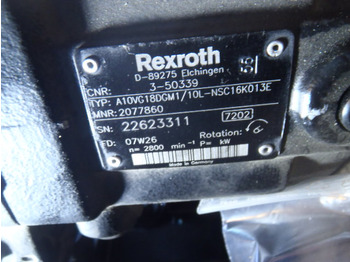 Hidraulična pumpa za Građevinski strojevi Rexroth A10VG18DGM1/10L-NSC16K013E -: slika Hidraulična pumpa za Građevinski strojevi Rexroth A10VG18DGM1/10L-NSC16K013E -