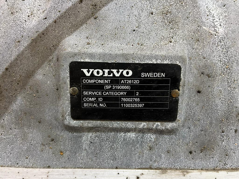 Mjenjač za Kamion Volvo AT2612D GEARBOX / 3190666: slika Mjenjač za Kamion Volvo AT2612D GEARBOX / 3190666