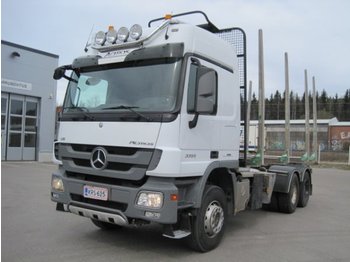 Mercedes-Benz ACTROS 3355-6x4/ 45 - Traktorska šumska prikolica