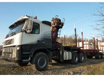 Volvo FM 12 420 6x6 - Traktorska šumska prikolica