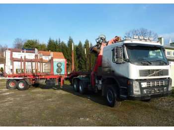 Volvo FM 12 420 6x6 DOLL A254 LOGO 16do drewna - Traktorska šumska prikolica