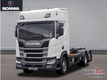 Kamion s kukastom dizalicom SCANIA R 450