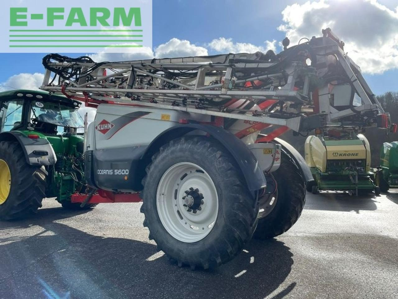 Kuhn oceanis 5600 - Vučena prskalica: slika Kuhn oceanis 5600 - Vučena prskalica