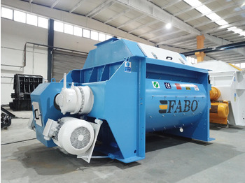 FABO Double Shaft Concrete Mixer ( Twin Shaft Mixer ) - Mješalica za beton: slika FABO Double Shaft Concrete Mixer ( Twin Shaft Mixer ) - Mješalica za beton