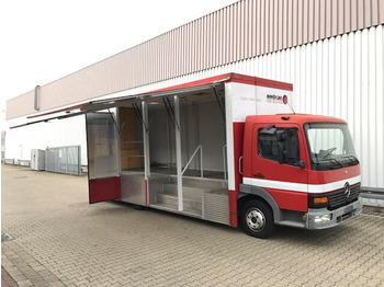 Mercedes-Benz Atego 817 4x2 Atego 817 4x2 mit Verkaufsaufbau - Kamion za prodaju brze hrane: slika Mercedes-Benz Atego 817 4x2 Atego 817 4x2 mit Verkaufsaufbau - Kamion za prodaju brze hrane