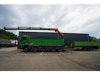 MAN TGS 41.4400 8X4 OPEN BOX COMBINATION WITH PALFINGER PK 23001-EH CRANE 429.200KM - Kamion s kranom: slika MAN TGS 41.4400 8X4 OPEN BOX COMBINATION WITH PALFINGER PK 23001-EH CRANE 429.200KM - Kamion s kranom