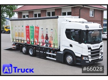 SCANIA 410 G 6x2,, Getränke, LBW, Lift-Lenkachse - Kamion za prijevoz pića: slika SCANIA 410 G 6x2,, Getränke, LBW, Lift-Lenkachse - Kamion za prijevoz pića