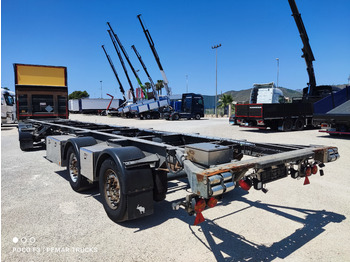 SCHMITZ CARGOBULL KO36 CHASIS MEGATRAILER 4 ejes - Prikolica-šasija: slika SCHMITZ CARGOBULL KO36 CHASIS MEGATRAILER 4 ejes - Prikolica-šasija