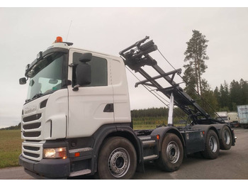 Scania R440 8x2 Multilift vaijerilaite, aj.400tkm - Utovarivač s proklizavajućim upravljanjem: slika Scania R440 8x2 Multilift vaijerilaite, aj.400tkm - Utovarivač s proklizavajućim upravljanjem