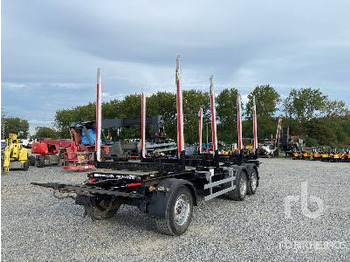 PAVIC DB17 Tri/A Turntable (Inoperable) - Traktorska šumska prikolica: slika PAVIC DB17 Tri/A Turntable (Inoperable) - Traktorska šumska prikolica