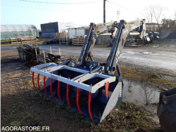 MANIP CHARGEUSE A COMMANDE ELECTRIQUE ET GODET CROCODILE - Prednji utovarivač za traktor: slika MANIP CHARGEUSE A COMMANDE ELECTRIQUE ET GODET CROCODILE - Prednji utovarivač za traktor