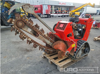 2016 Ditch Witch Walk Behind Tracked Trencher - Trenčer: slika 2016 Ditch Witch Walk Behind Tracked Trencher - Trenčer