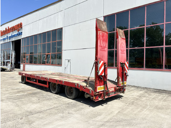 Prikolica s niskim utovarivačem za prijevoz teških strojeva t3  3 Achs Tiefladeranhänger mit gerader Ladefläche: slika Prikolica s niskim utovarivačem za prijevoz teških strojeva t3  3 Achs Tiefladeranhänger mit gerader Ladefläche