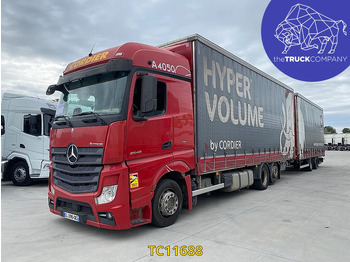 Kamion s ceradom MERCEDES-BENZ Actros 2648
