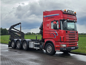 Transporter kontejnera/ Kamion s izmjenjivim sanducima Scania R164.480 SIDE LOADER: slika Transporter kontejnera/ Kamion s izmjenjivim sanducima Scania R164.480 SIDE LOADER