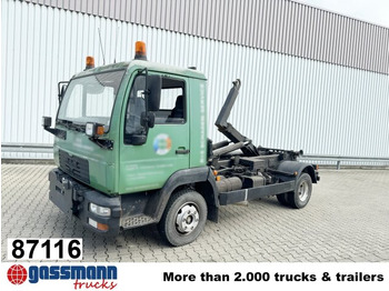 Kamion s kukastom dizalicom MAN