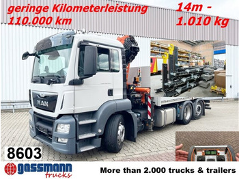 Kamion s kukastom dizalicom MAN TGS 26.360