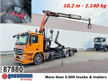 Kamion s kukastom dizalicom MERCEDES-BENZ Actros 2541