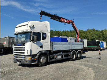 Kamion s otvorenim sandukom SCANIA 124